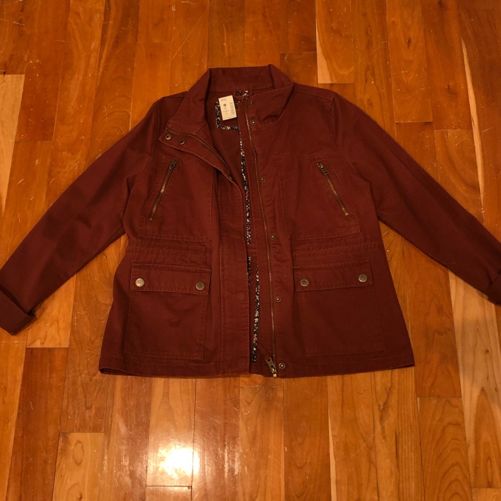 Maroon jacket